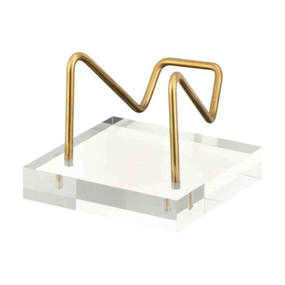 CENPEK Acrylic Display Stand Decorative Display Pedestals Acrylic Small Mineral Crystal Display Stand