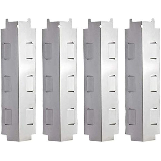 LOKHING 98531 (4-pack) Stainless Steel Heat Shield, Heat Plate,Heat Tent, Burner Cover and Flavorizer Bar Replacement parts for Thermos, Master Forge, Savor Pro and Other Model Grills