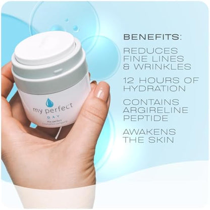My Perfect Day, Penny Lane, 50ml Light and Refreshing Face Day Cream/Moisturiser, Instant Results, Anti-Ageing. 3 Month Supply, As Seen on TV.