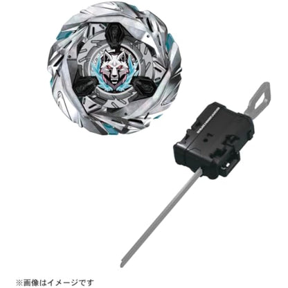 TakaraTomy Beyblade X UX-08 Silver Wolf 3-80FB Spinning Top