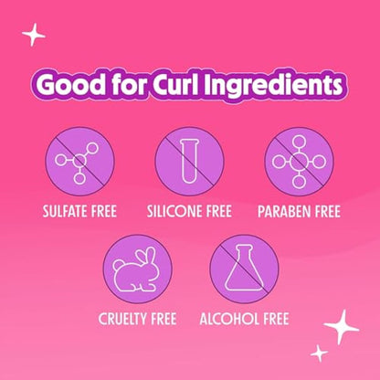Not Your Mother's Curl Talk Frizz Control Sculpting Gel and Defining Cream (2-Pack) - 6 fl oz - Formulated with Rice Curl Complex - For All Curly Hair Types