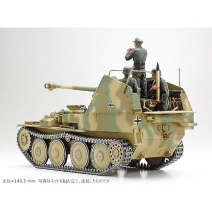 TAMIYA 35364 1:35 German Hunting Tank Marten III Normandy, Model Building, Plastic Kit, Hobby, Crafts, Gluing, Model Kit, Model, Assembly, Unpainted