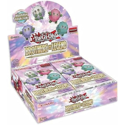 Yugioh Brothers of Legend 2021 Booster Box - 24 Packs of 5 Cards
