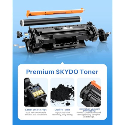 Skydo 135A Toner Cartridge, With Chip, Compatible for HP W1350A 135A W1350X 135X Laserjet Toner Cartridge for H P Laserjet M209 M209dw MFP M234 M234dw M234sdw M234sdn Printer (1-Black)