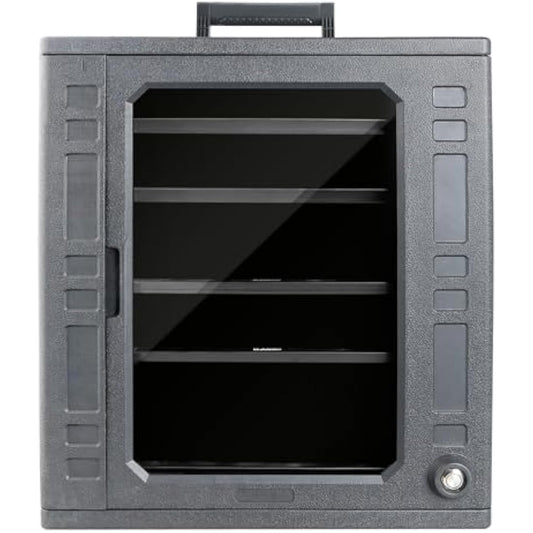 Jucoci Miniatures Storage Case Miniatures Transport Case (Large Size with Light)