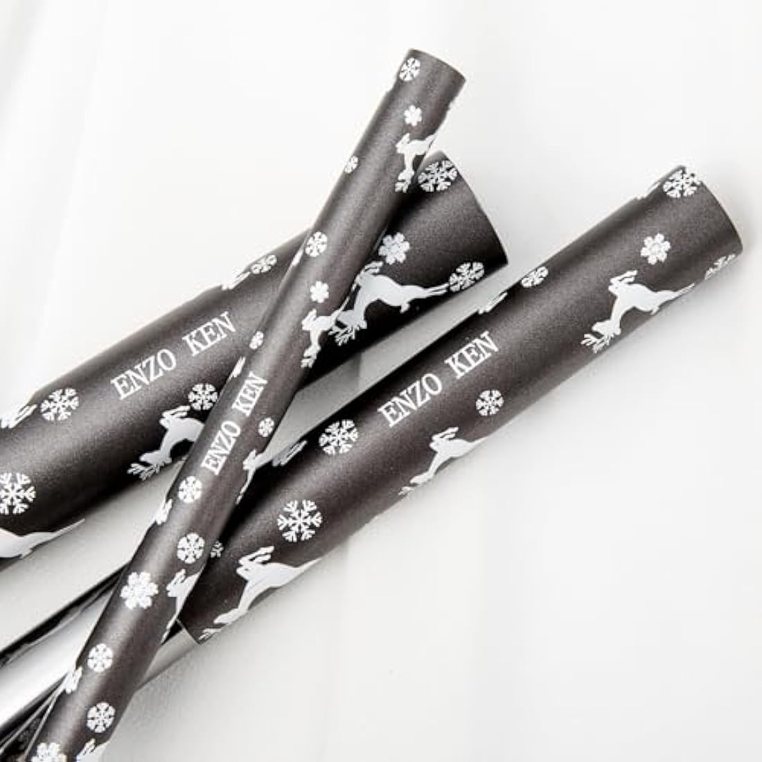ENZO KEN Goat Hair Makeup Brush Set Professional, Natural Hair Makeup Brushes Set Professional, Natural Bristle Make up Brushes, Snowflake Cosmetic Brush.