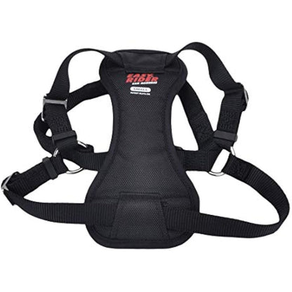 Coastal - Easy Rider - Adjustable Dog Car Harness, Black, SML (16"-24")