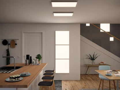 Paulmann 79823 Velora LED Panel Rectangular incl. 1x26 watt Ceiling lamp White matt Light Panel Metal Ceiling Light 3000 K