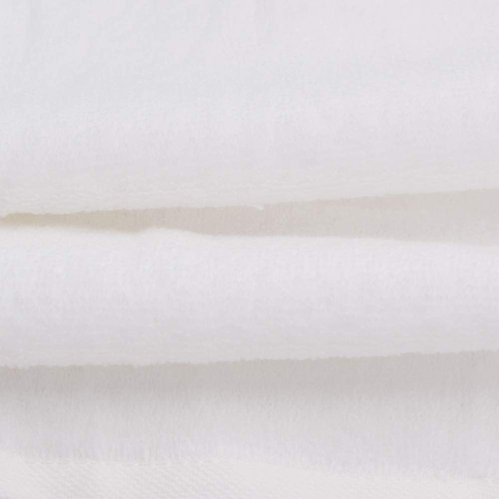Nanxson Washcloth Towels Set 4 Pack Cotton Fingertip Towel Hand Bath Towel Baby Wash Face Cloths MJ0004 (4 pieces set (30 x 30 cm), white)