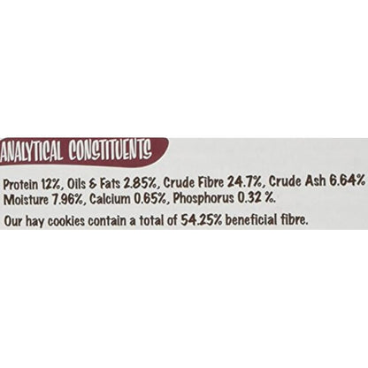 Rosewood Naturals Meadow Hay Cookies 1kg – Healthy Small Animal Treats for Rabbits, Guinea Pigs, Chinchillas & Degus – Natural Hay for Digestive and Dental Health
