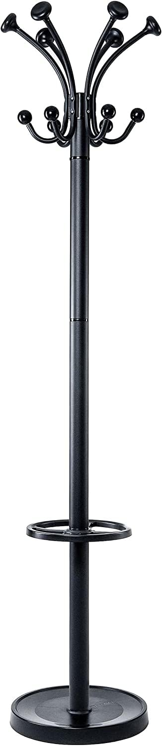 MAUL MAULnubis Coat Stand | Modern and Stable Standing Coat Rack for Private Use, Office and Reception Rooms | Sturdy Steel Clothes Rack for Jackets