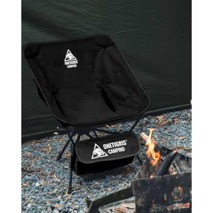 ONETIGRIS Tigerblade Camping Chair, Lightweight Folding Backpacking Hiking Chair, Compact Portable 330 lbs Capacity