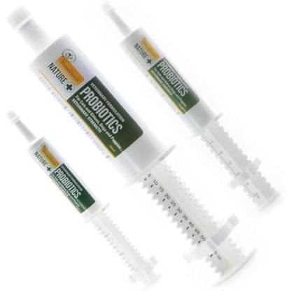 PROBIOTICS FOR DOGS AND CATS - AWARD WINNING PRODUCT - ADVANCED FORMULA - 60ml - to support sensitive or over- reactive digestion - Natural Ingredients - using Bentonite Clay - in a calibrated syringe
