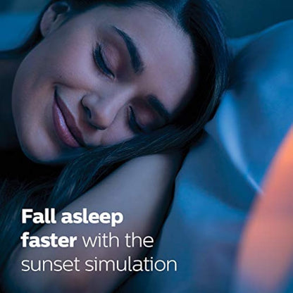 Philips Wake Up Light, White, 5 Natural Alarm Sounds