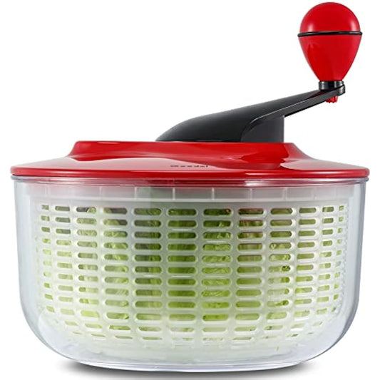 Salad Spinner Large, 5L Lettuce Spinner Salad Dryer Fruit Vegetable Washer Easy to Clean Mixer Easy and Quick Drying, Salad Maker Salad Spinners for Vegetables Fruits