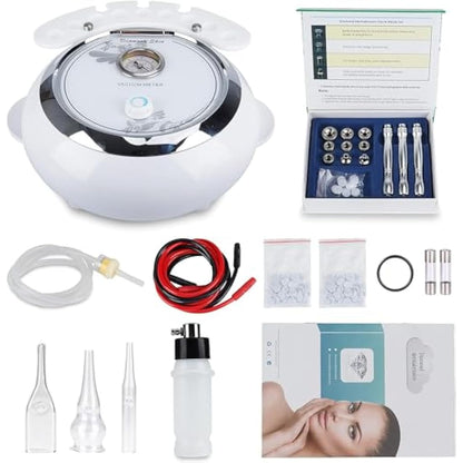 Yofuly Diamond Miicrodeermabrasion Machine, Upgrade Version 3 in 1 Professional Home Use Facial Beauty Salon Equipment Big Suction Power