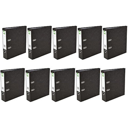 Q-Connect Lever Arch File A4 Black (10 Pack) KF20001