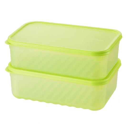 LocknLock FreshFit Set of 2 x 3.2L Airtight Food Storage Containers – 31 Days of Freshness, BPA‑Free, Leakproof, Microwave/Freezer/Dishwasher Safe