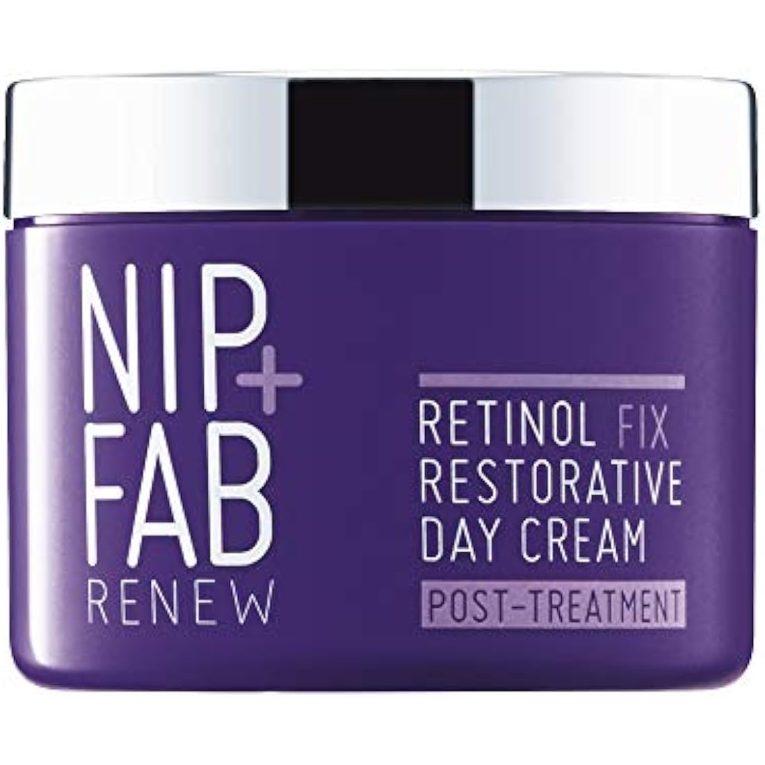 Nip + Fab Retinol Fix Restorative Day Cream Post-Treatment Retinol Face Cream with Hyaluronic Acid and Panthenol and bisabolol, Anti-Aging Daytime Facial Moisturizer, 50 ml