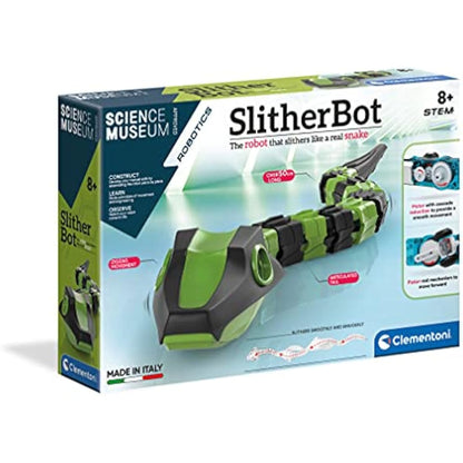 Clementoni Science Museum Slither Bot - Moving Snake Robot Toy for Kids, Educational STEM Learning Kit (8+ Years)