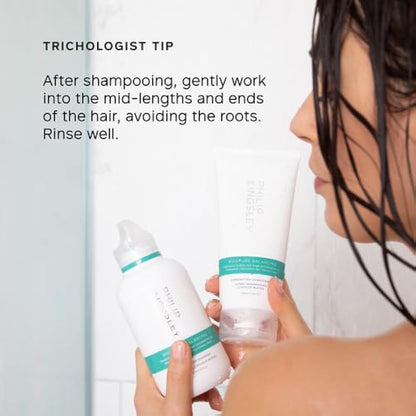 Philip Kingsley | Moisture Balancing Combination Conditioner | Restore Your Hair's Shine, Softness and Hydration | Nourishing Hydration and Moisturizing for Dry Hair | 1000ml