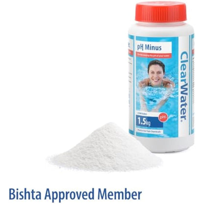 Clearwater PH Minus Decreaser for Swimming Pool and Spa Treatment