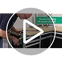 wolfcraft PRO L One-Hand Clamp, 300 mm I 3031000 I For controlled and comfortable working – ideal for woodworking and furniture construction projects
