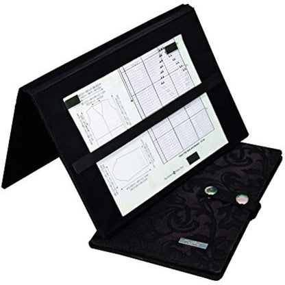 KnitPro KP10730 Magma Knitting Chart Keeper Fold Up Style, Black,50 x 2 x 30 cm