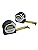 Stanley FatMax Tape Measures 8m 26ft and 5m 16ft STA533891 STA533886 XMS19CTTWIN
