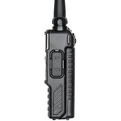 BAOFENG BF UV-5R 8-Watt Dual Band Two-Way Radio (144MHz-146MHz VHF & 430MHz-440MHz UHF) Includes Full Kit, Black