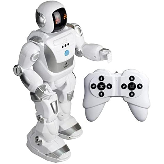 SilverLit 40CM Tall Huge Programme-A-Bot X, Large Gigantic Robot Kids Toy Interactive Walking, Gliding, Dancing Toy Robot 48 Commands, LED Facial Expressions and Sounds, Robots for Kids 5, 6, 7, 8