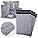 Sabco - Mailing Bags – 12 x 16" Self Adhesive, 100 Waterproof and Tear-Proof Postal Bags – Large Sized Grey Plastic Mailing Mail Post Postage Plastic Bags (12 x 16", 100)