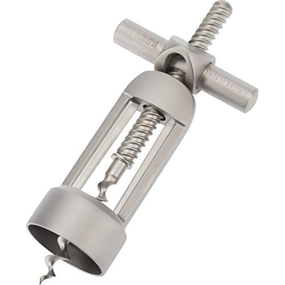 Westmark Bell Corkscrew with Cork Remover, Monopol Edition, steel/die-cast zinc, Barolo, satin finish, 62603380