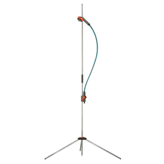 Gardena Garden Shower trio shower with 2 spray modes (shower spray/mist) Water flow control valve, removable shower head with 1.3 m connection hose,