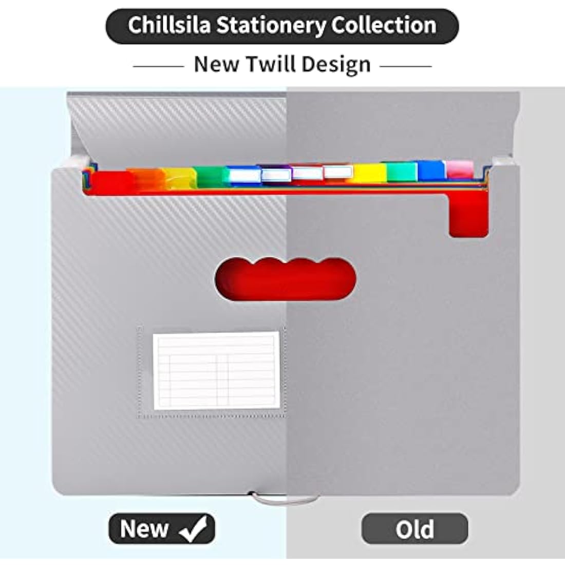 Expanding File Organisers, Document Organiser with 24 Pockets, Portable Accordion Folder File, A4 Filing Folders Plastic Wallets Storage Box with Lid, Labels and Clips