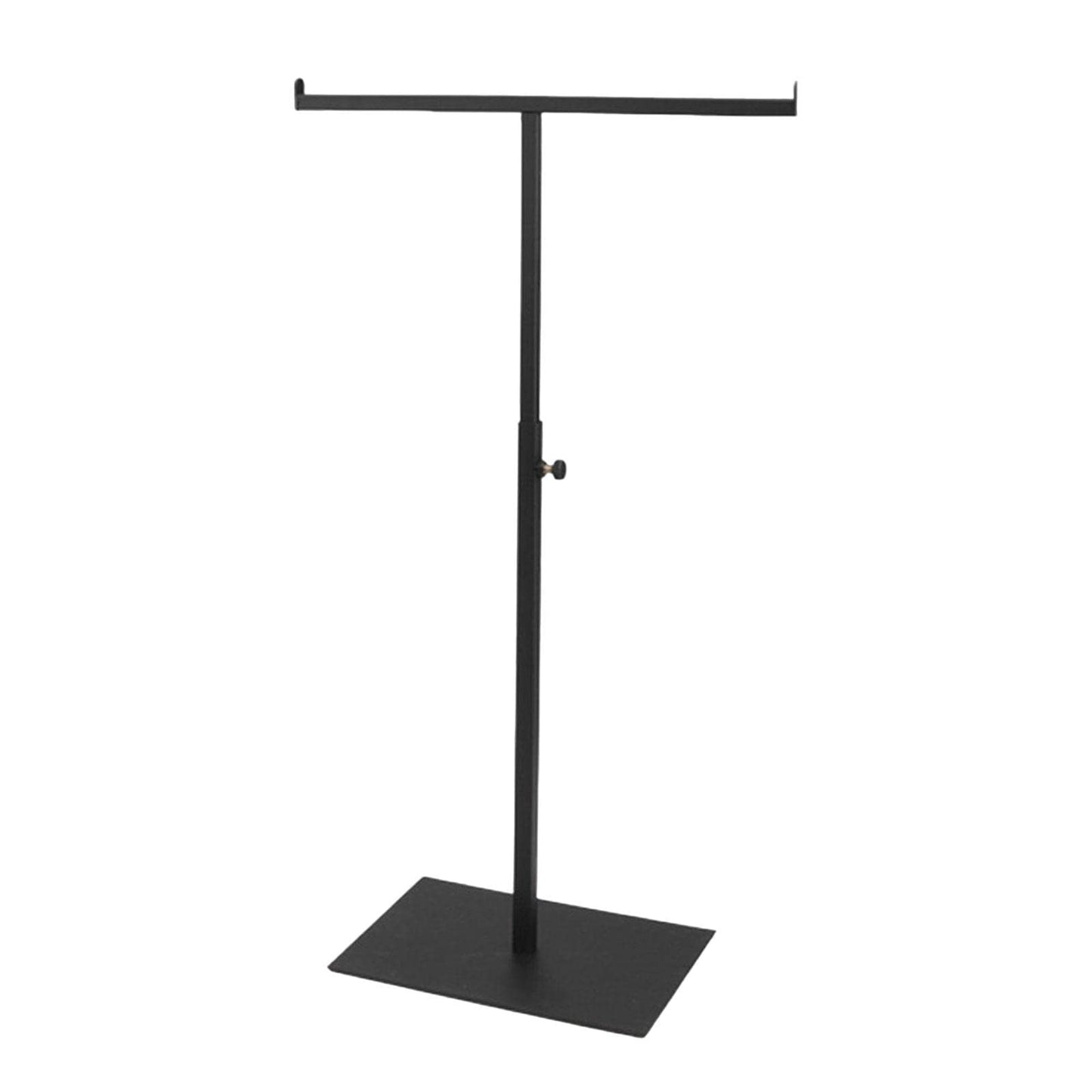 Fenteer Purse Display Stand Rack Props Organizer Storage Adjustable Closet Hanger Shelf Scarf Handbag Holder for Wig,Hat,Bracelet,Props,Jewelry,Black