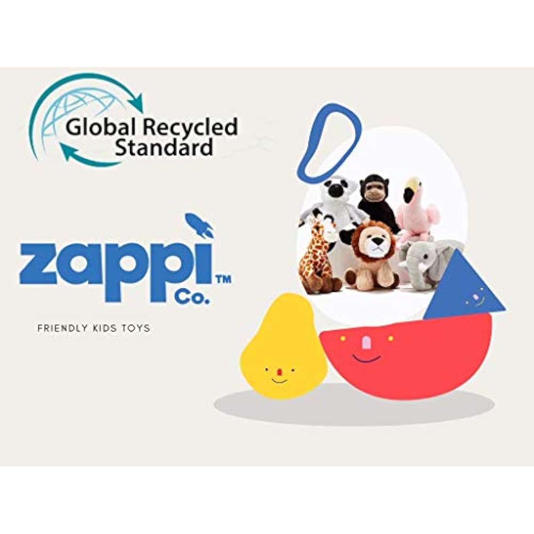 Zappi Co Children's Soft Cuddly Plush Toy Animal - Perfect Perfect Soft Snuggly Playtime Companions for Children (12-15cm /5-6") (Spider)
