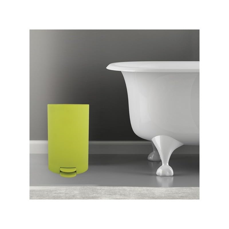 MSV Osaki Pedal Bin, Green, 3 Litre