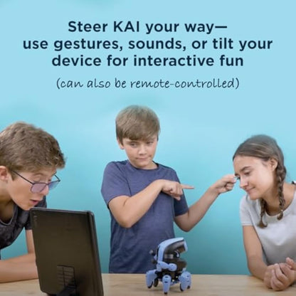 Thames & Kosmos KAI: The Artificial Intelligence Robot, Kids Science Kit, Learning Resources for AI and Robotics, STEM Toys for Science Experiments, Age 10+ with Help & Age 12+ Alone
