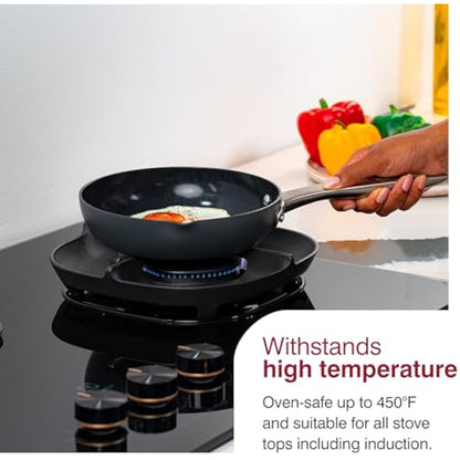 Zyliss Non-Stick Ultimate Pro Ceramic Frying Pan 20cm, PFAS Free, Made from Recycled Aluminium, Easy Clean, Induction Hob Suitable, Oven Safe, 10 Year Guarantee