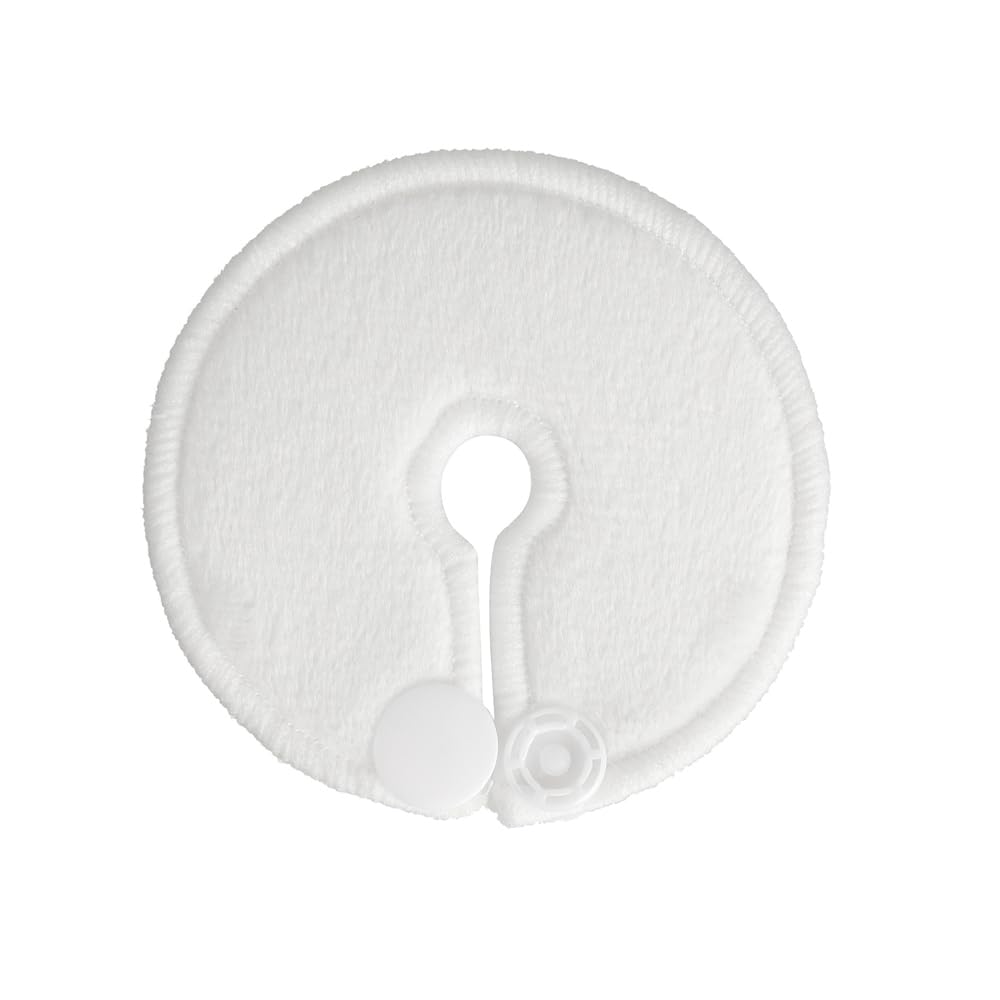 Hsthe Sea 12 Pieces G Tube Pad Holders Reusable Feeding Tube Supplies For Feeding Support Abdomen Button Cover Breastfeeding Nursing (White)