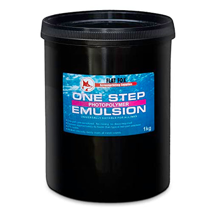 Flat Fox one step Photopolymer Emulsion Pre Sensitized- Screen printing exposure (1000ml)