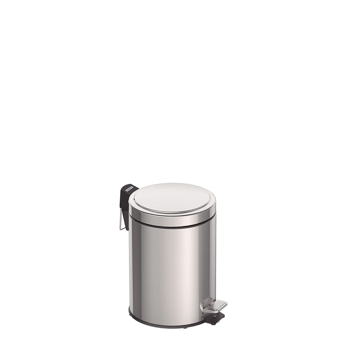 Tramontina 5L Pedal Bin Stainless Steel Bathroom Bin with Lid, 20.5 cm Diameter x 29 cm Height, 94538105