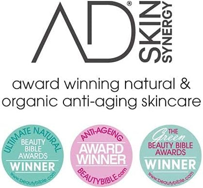 Moisturiser - Award Winning - Natural and Organic Radiant Skin Moisturiser - 50ml - by AD SKIN SYNERGY
