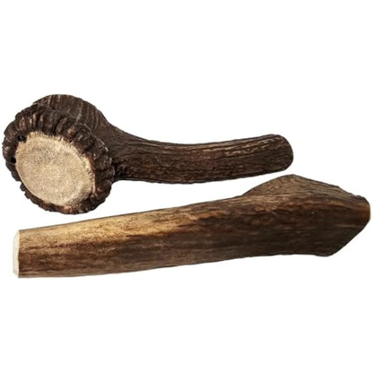 ARTISAN GIFT CO Naturally Shed 100% Natural Premium Deer Antler Chew for Dogs (XL - 2 Units)