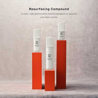 U Beauty Resurfacing Compound Serum - Renew & Illuminate Face Serum - Advanced 8-in-1 Formula with Vitamin C, Retinol, Hyaluronic Acid, & Peptides - Targets Fine Lines