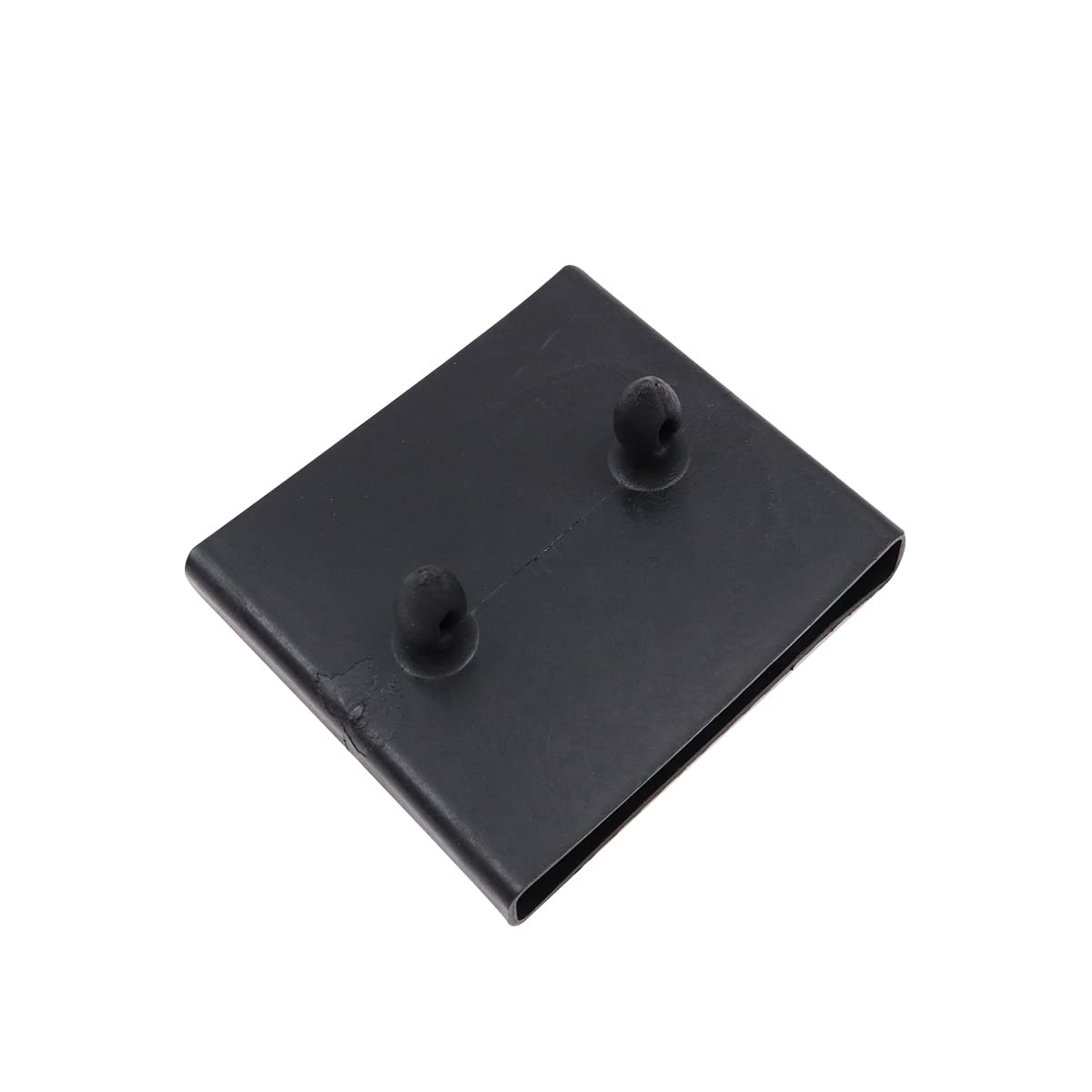 WANGCL 6PCS Bed Slat Centre Caps Holders For Replacement Plastic Bed Slat Holders, For Single And Double Beds 65mm x 9mm Black