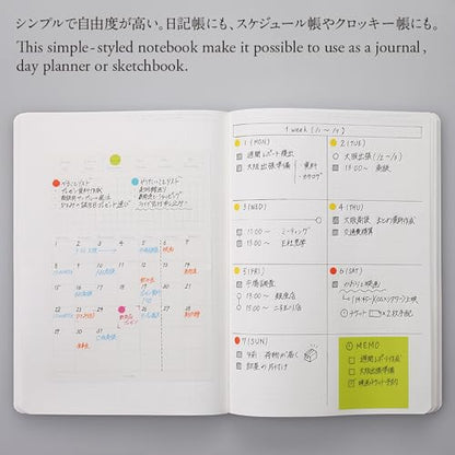 Stálogy Editor's Series 365 Days notebook A6 black