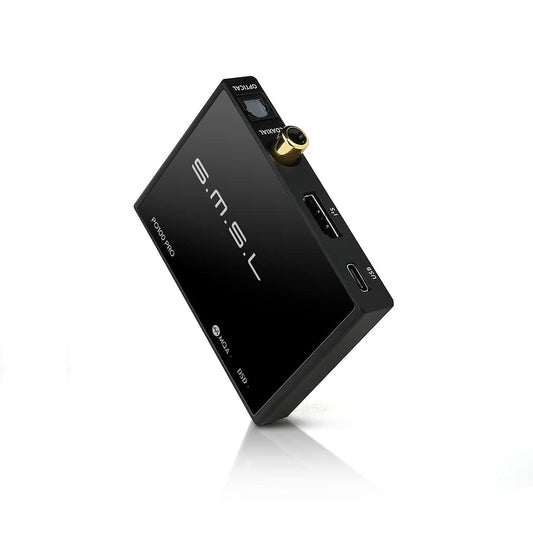 SMSL PO100 PRO MQA DDC, XU316 DSD512 PCM32Bit/768kHz Digital to Analog Audio Converter, Type-C USB to IIS/Optical/Coaxial Portable USB Interface for