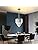 AHXIAOZN Luxury Chandelier Crystal Light, K9 Crystal Chandelier, Silver Ceiling Lights Living Room,Round Lampshades